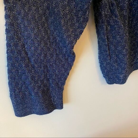 Babaton - Navy Metallic Sweater - Picture 12 of 15